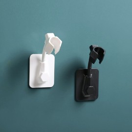 Shower Head Holder 360° Rotating Hose Base Adjustable Bracket Punch-free Bathroom Accessory