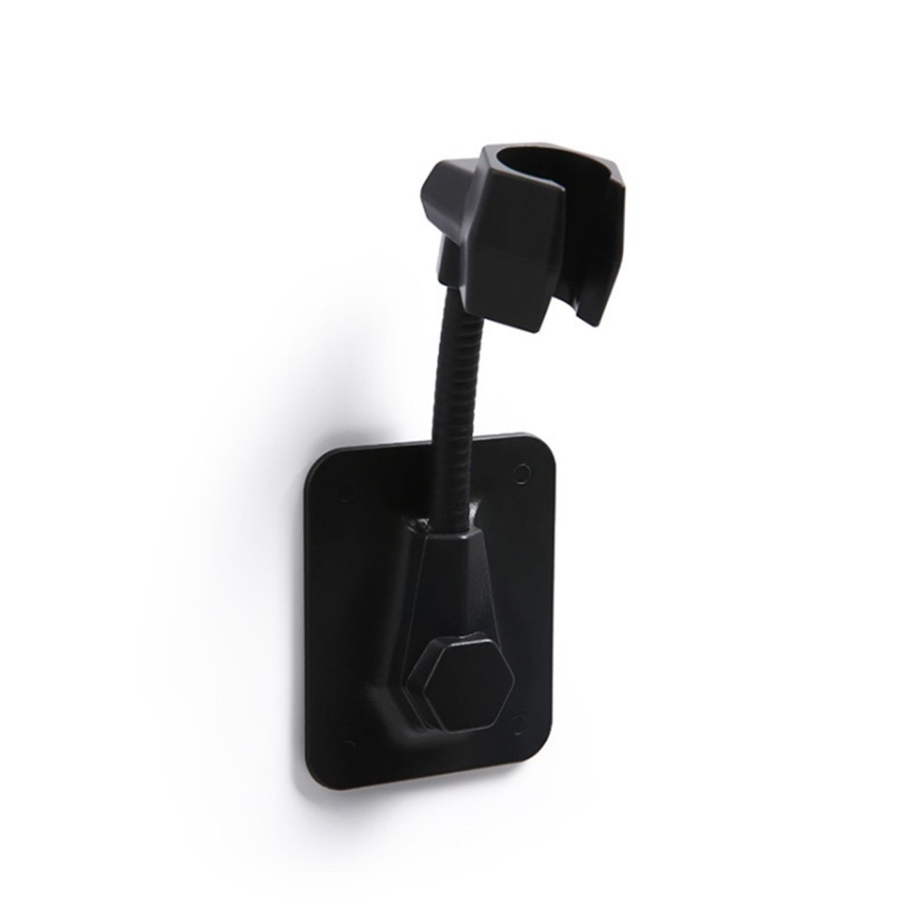Shower Head Holder 360° Rotating Hose Base Adjustable Bracket Punch-free Bathroom Accessory