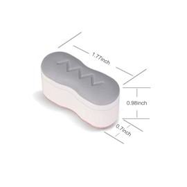 4PCS Toilet Seat Buffers Seat Bumpers Self-Adhesive Toilet Seat Stoppers Toilet Lid Seat Buffer Spacers for Bidet Attachment