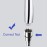 Rainfall Shower Head Combo 8 Inch Rain Showerhead and 3-Setting Handheld Showerhead Hose Bracket 3-Way Splitter Polished Chrome High Pressure Shower Head Combo