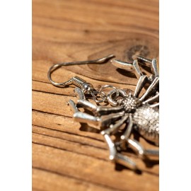 Halloween Alloy Spider Earrings