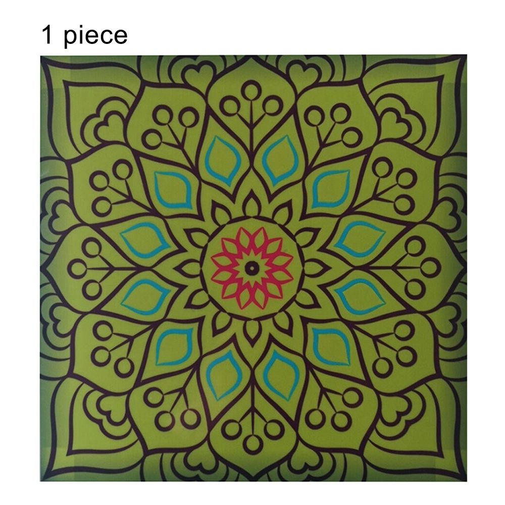 1PC Self Adhesive Retro Tile Stickers Waterproof PVC Removable Wall Stickers Decals for Kitchen Bathroom Home Tidy Protection
