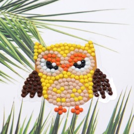 5D DIY Diamond Painting Cute Owls Diamond Painting Kits 6 PCS Diamond Painting Stickers for Kids Adult Beginners