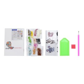 5D DIY Diamond Painting Cute Owls Diamond Painting Kits 6 PCS Diamond Painting Stickers for Kids Adult Beginners