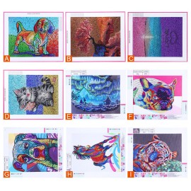 Diamond Painting DIY 5D Diamond Painting Special Shape Diamond Paintings Kits Arts Craft for Room Wall Decoration