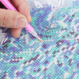 Round Diamond Rhinestones 5D DIY Diamond Painting for Home Wall Decor