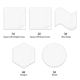 Home Use Soft Acrylic Mirror Wall Decoration Waterproof Broken-Resistant High Definition Reflective Mirror