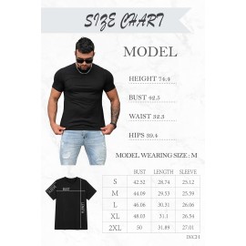 Black Poker Cards Letter Graphic Print Men's Tee