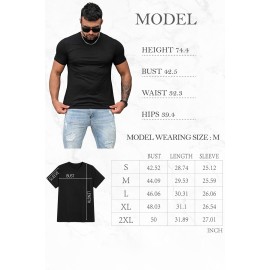 White Eagle Rose Print Short Sleeve Men's Graphic Tee