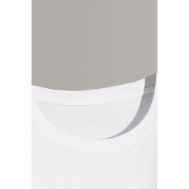 White Eagle Rose Print Short Sleeve Men's Graphic Tee
