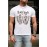White Ridin' High Graphic Figure Print Men's T-shirt