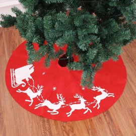 40 Inch Christmas Tree Skirt Reusable Xmas Tree Skirt for Christmas Decorations Happy Thanksgiving Day Wedding Holiday Festivals Gift