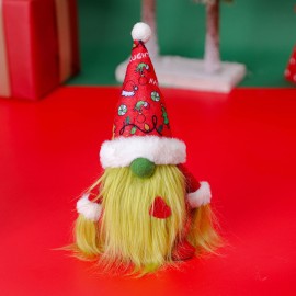 Christmas Gnome Plush Doll Decoration Elf Ornament Christmas Party Gifts Winter Ornament Winter Dinner Table Decor for Holiday Festivals