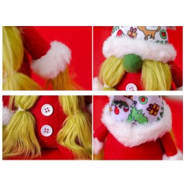 Christmas Gnome Plush Doll Decoration Elf Ornament Christmas Party Gifts Winter Ornament Winter Dinner Table Decor for Holiday Festivals