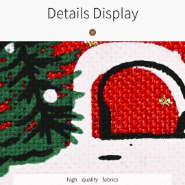5M/Roll Christmas Tree Decoration Ribbon for Xmas Tree Crafting Merry Christmas Wired Edge Ribbon for DIY DIY Gift Wrapping Home Decor Gift Holiday Festivals