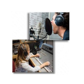 Microphone Pop Strainer Mic Shield Dual Layer Singing Windscreen Professional Mic Studio Pop Strainer