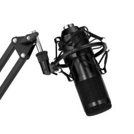 USB 192kHZ/24bit Podcast Recording Microphone Kit Professional Condenser Studio Broadcasting MIC with Stand Plug & Play For Gaming Chatting Speech