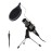 Multifunctional Condenser Microphone Recording Microphone Kit 3.5mm Mobile Phone Computer Karaoke Voice Microphone with Tripod