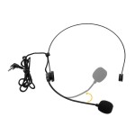 Uni-Directional Head-mounted Headworn Headset Microphone Mic Flexible Wired Boom for Voice Amplifier Amp Loudspeaker