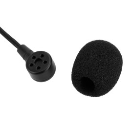 Uni-Directional Head-mounted Headworn Headset Microphone Mic Flexible Wired Boom for Voice Amplifier Amp Loudspeaker