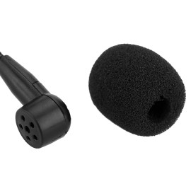 Uni-Directional Head-mounted Headworn Headset Ear-hook Microphone Mic Flexible Wired Boom for Voice Amplifier Amp Loudspeaker