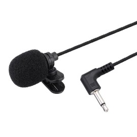 Mini Portable Clip-on Lapel Condenser Microphone Mic Hands-free 3.5mm TS Plug for Computer PC Portable Voice Amplifier Speaker