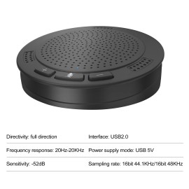 Computers Omnidirectional Microphone USB Video Conferencing Microphone Game Voice Live Recording Microphone