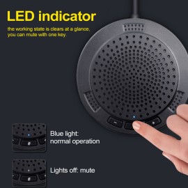 Computers Omnidirectional Microphone USB Video Conferencing Microphone Game Voice Live Recording Microphone