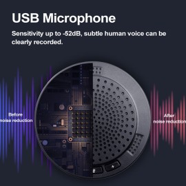 Computers Omnidirectional Microphone USB Video Conferencing Microphone Game Voice Live Recording Microphone