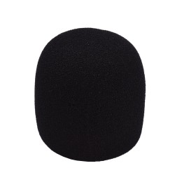 Microphone Protection Accessory Kit with Foam Windshield Anti-rolling Silicone Ring Bottom Rod Sleeve Holder for Wireless Handheld Mic