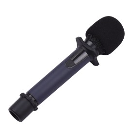 Microphone Protection Accessory Kit with Foam Windshield Anti-rolling Silicone Ring Bottom Rod Sleeve Holder for Wireless Handheld Mic