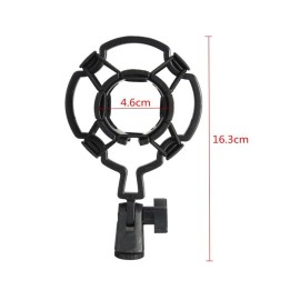 Tabletop Microphone Tripod Stand Desktop Mic Stand Metal Mic Tripod with Mic Holder for Streaming Recording