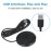 Desktop Conference Microphone Portable USB Condenser Mic Laptop Microphone 360° Omnidirectional Broadcast Speech Recording Game Voice Microphone