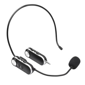 UHF Headset Wireless Microphone Professional Wireless Mic Set 6.35mm Receiver for Speaker Voice Amplifier for Teaching Training Tour Guide Teacher Conference Hosting Music Lovers Playing KTV Scenes