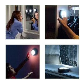 Atomic Beam Tap Wireless Night Cordless Touch Light