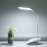 16 LED Desk Lamp USB Rechargeable Dimmable Lightweight Clip Lamp with Sensitive Touch Button for Bedside Reading Study