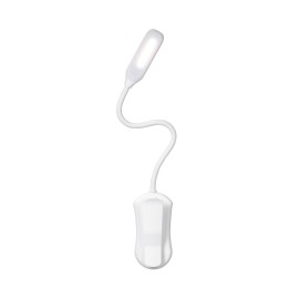 Clip on Book Ligh Reading Light 7 LED with 3 Brightness USB Rechargeable, Eye Care Lamp with Power Indicator, Perfect for Book Kids
