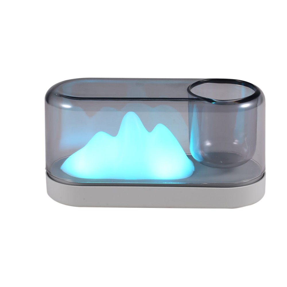 Colorful Night Light Mountain Shaped LED Light Birthday Gifts Presents Rechargeable Lamp Warm White White Touch Night Light for Kids Room Bedrooms Home Office Decoration