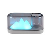 Colorful Night Light Mountain Shaped LED Light Birthday Gifts Presents Rechargeable Lamp Warm White White Touch Night Light for Kids Room Bedrooms Home Office Decoration