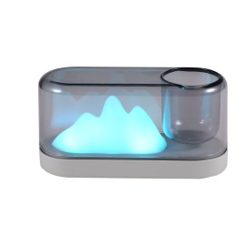 Colorful Night Light Mountain Shaped LED Light Birthday Gifts Presents Rechargeable Lamp Warm White White Touch Night Light for Kids Room Bedrooms Home Office Decoration