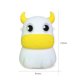 Night Light for Kids Cute Night Light Portable 7-Color Touching Control Silicone Baby Nightlight Perfect Gift for Birthday Children’s Day