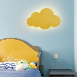 Cloud Wall Light for Kids Room LED Night Lamp Decorative Wall Lights Hallway Cloud-Shaped Simple Mordern Cartoon LED Wall Lamps Gifts for Children Friends Lovers