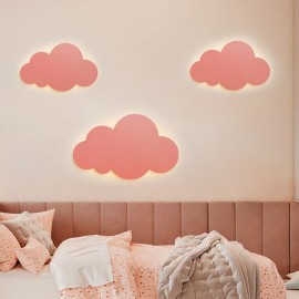 Cloud Wall Light for Kids Room LED Night Lamp Decorative Wall Lights Hallway Cloud-Shaped Simple Mordern Cartoon LED Wall Lamps Gifts for Children Friends Lovers