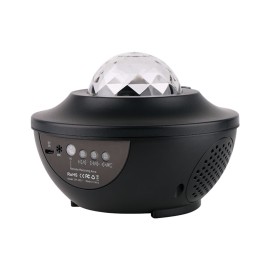 Star Projector Galaxy Projector Light BT Music Speaker Ocean Wave Star Sky Night Light with Remote Controller for Baby Bedroom, Game Rooms, Party, Home Theatre, Night Light Ambiance