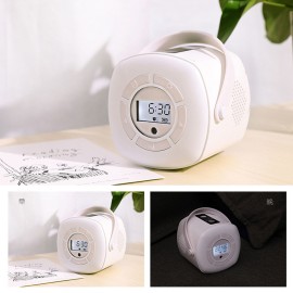 Star Projector Night Light With Digital Music Alarm Clock Starry Ceiling Night Light Projector With Remote Control 24 Groups Pattern for Kids Baby