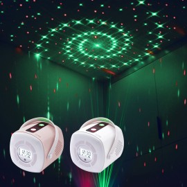Star Projector Night Light With Digital Music Alarm Clock Starry Ceiling Night Light Projector With Remote Control 24 Groups Pattern for Kids Baby