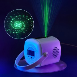 Star Projector Night Light With Digital Music Alarm Clock Starry Ceiling Night Light Projector With Remote Control 24 Groups Pattern for Kids Baby