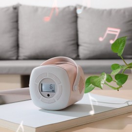 Star Projector Night Light With Digital Music Alarm Clock Starry Ceiling Night Light Projector With Remote Control 24 Groups Pattern for Kids Baby