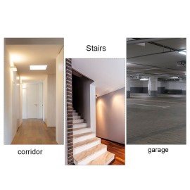 AC100-265V 40W(Max.) Mini PIR Motion Sensor Adopted Sensitive Light Control Infrared Human Technology for LED Lighting Fixture Lamp Living Room Bedroom Corridor Aisle Portable