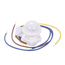 AC100-265V 40W(Max.) Mini PIR Motion Sensor Adopted Sensitive Light Control Infrared Human Technology for LED Lighting Fixture Lamp Living Room Bedroom Corridor Aisle Portable